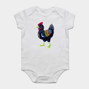 Disco Chicken Baby Bodysuit